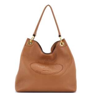 Prada Logo Hobo Embossed Vitello Daino #253419P13B